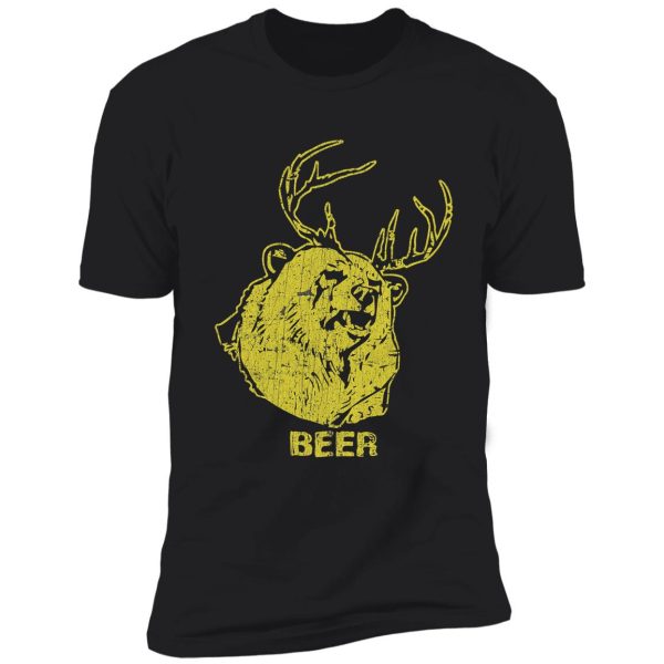 bear + deer = beer shirt