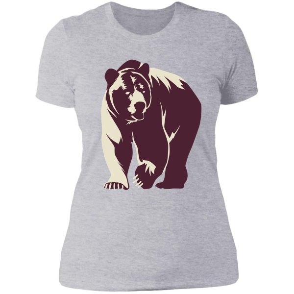 bear lady t-shirt