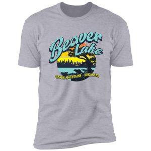 beaver lake ozark mountains arkansas retro vintage style shirt