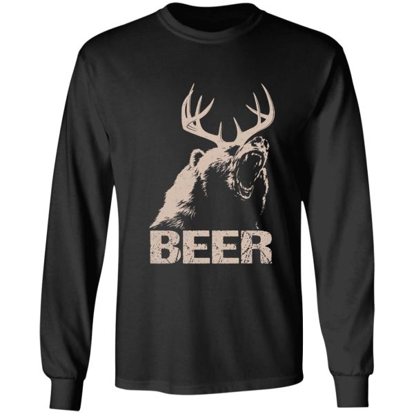 beer deer bear long sleeve