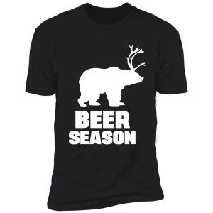 beer season - bear + deer = beer shirt