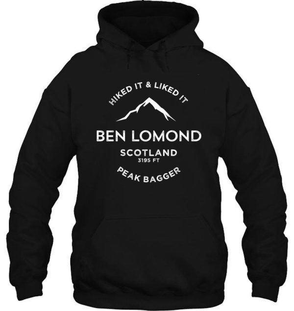 ben lomond-hiking-walking hoodie