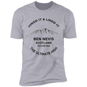 ben nevis-scotland hiking-adventure shirt