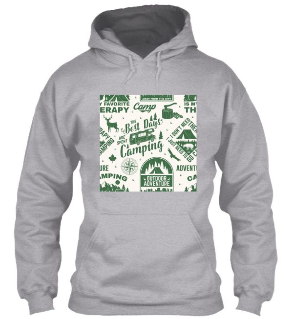 best day camping hoodie