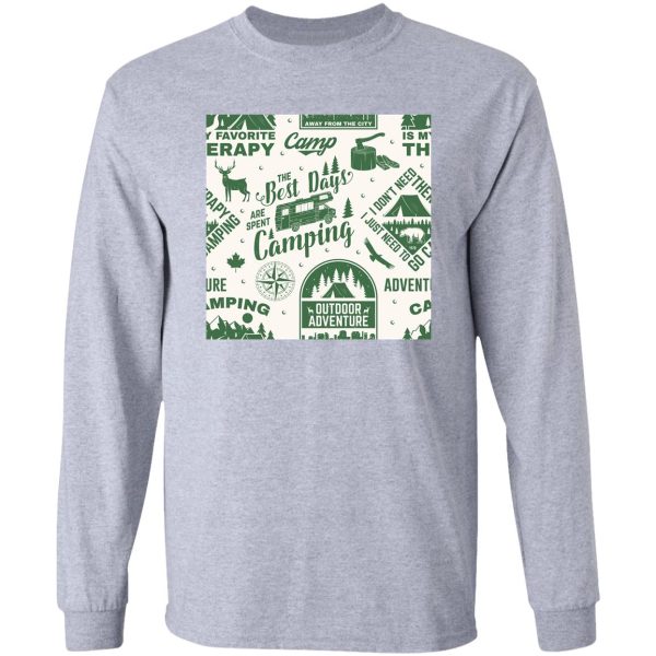 best day camping long sleeve