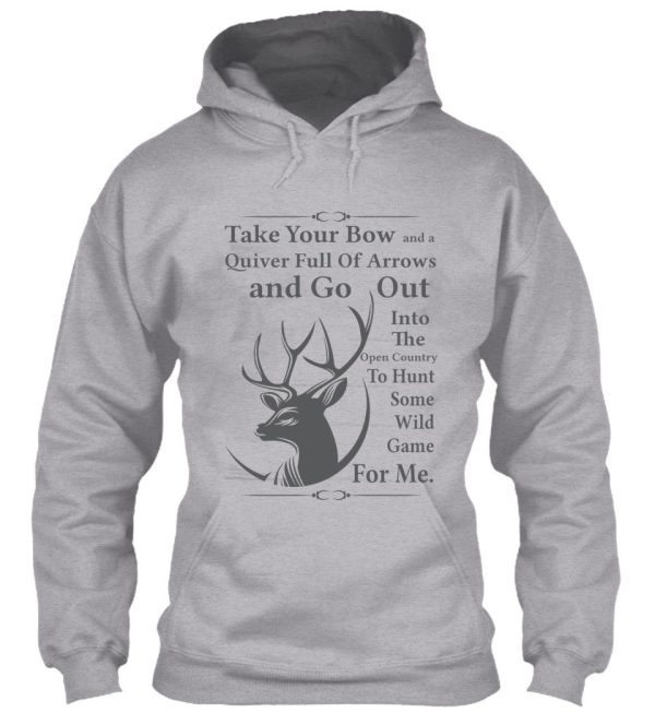 big buck deer inspirational quotes wall art hoodie