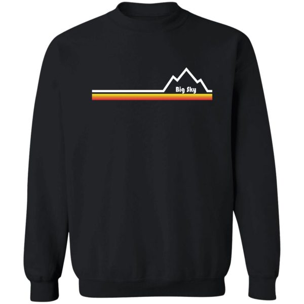 big sky resort montana sweatshirt