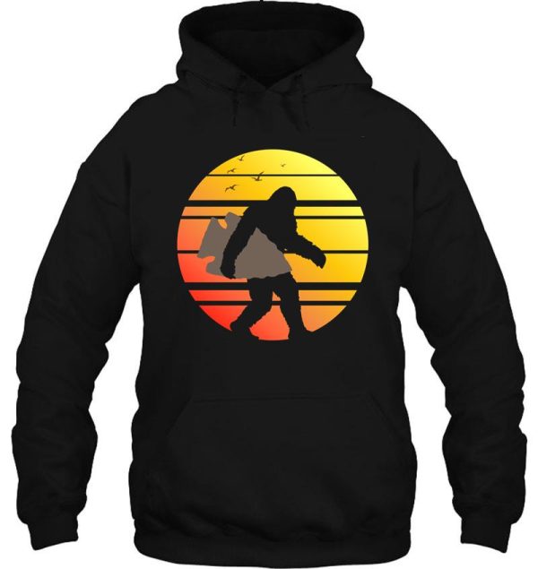 bigfoot arrowhead hunting hoodie