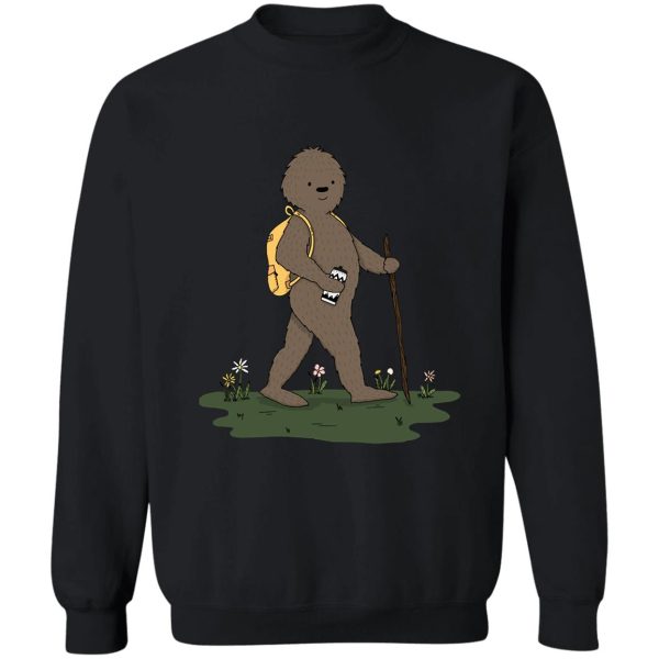 bigfoot hiking perfect giftbigfoot sweatshirt