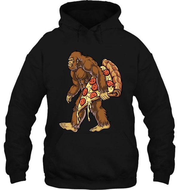 bigfoot pizza t shirt kids boys sasquatch food lovers gifts hoodie