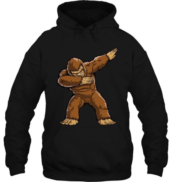 bigfoot sasquatch dabbing t shirt funny dab monster gifts hoodie
