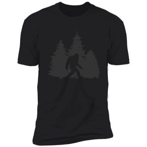 bigfoot shirt |sasquatch in the forest | camping hiking shirt