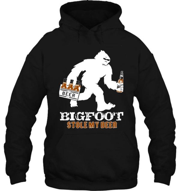 bigfoot stole my beer hoodie