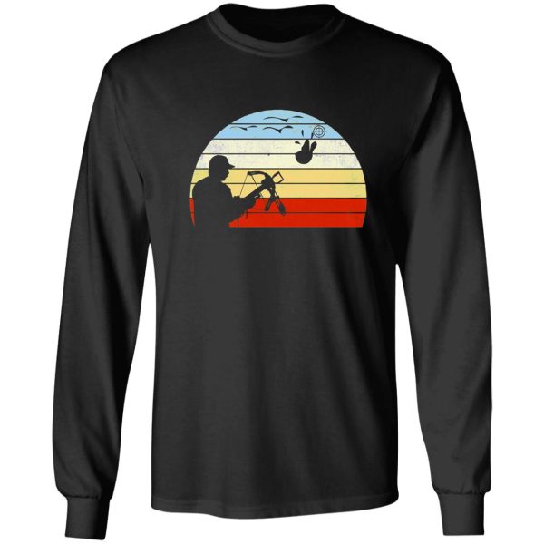 bird hunting gift duck and goose hunter vintage long sleeve