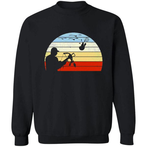 bird hunting gift duck and goose hunter vintage sweatshirt