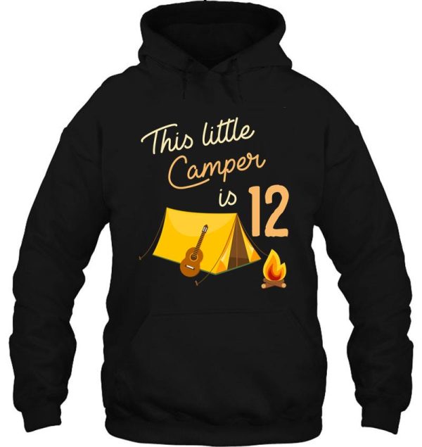 birthday camping hoodie