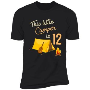 birthday camping shirt