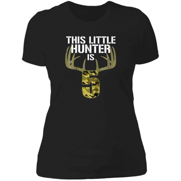 birthday hunting shirt boys hunter lady t-shirt