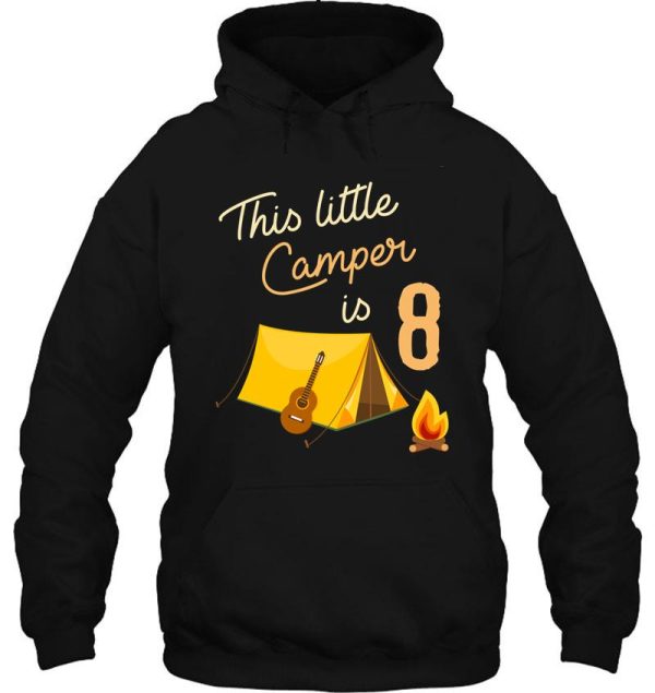 birthday little camper hoodie