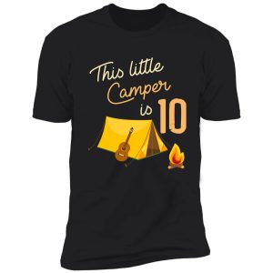 birthday little camper shirt