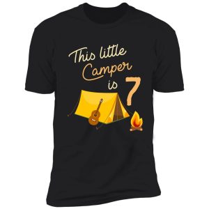 birthday little camper shirt