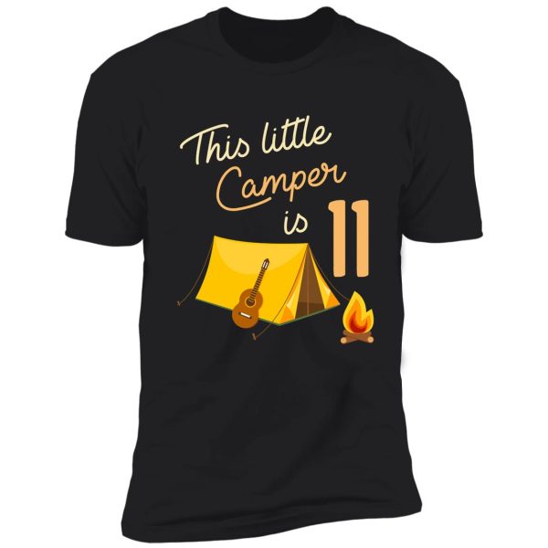 birthday little camper shirt