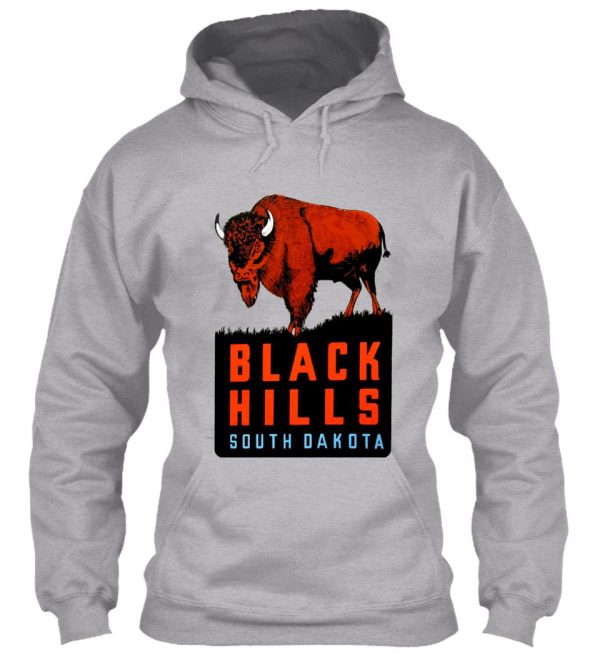 black hills south dakota vintage travel decal hoodie