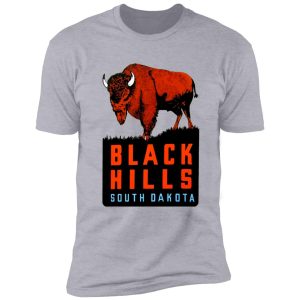 black hills south dakota vintage travel decal shirt