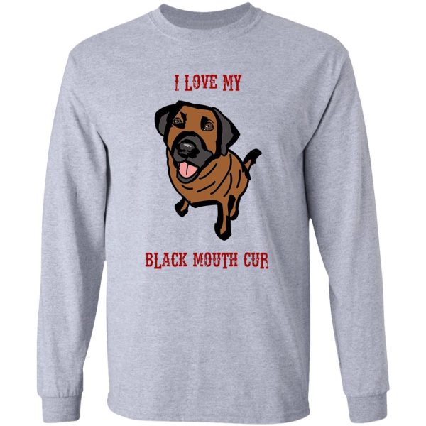 black mouth cur long sleeve
