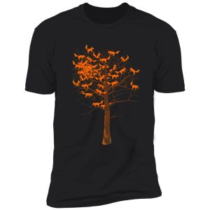 blazing fox tree shirt