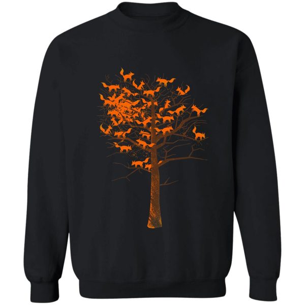 blazing fox tree sweatshirt