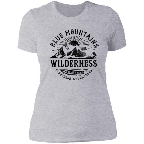 blue mountain wilderness lady t-shirt
