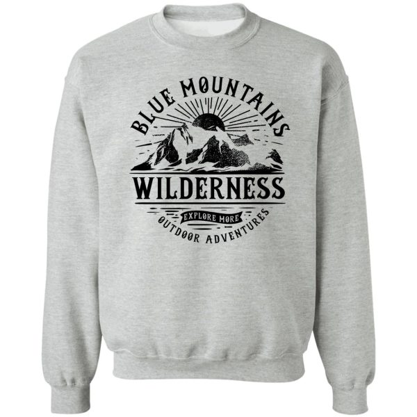 blue mountain wilderness sweatshirt