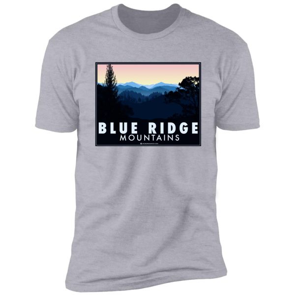 blue ridge mountains - virginia - north carolina shirt