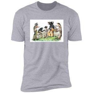 bluegrass gang - wild animal music shirt