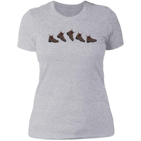 blundstone boots doodle lady t-shirt