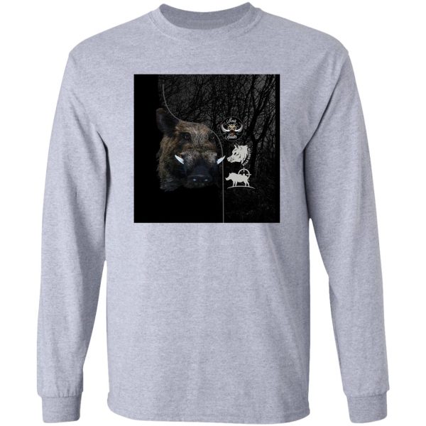 boar hunting and outdoors long sleeve