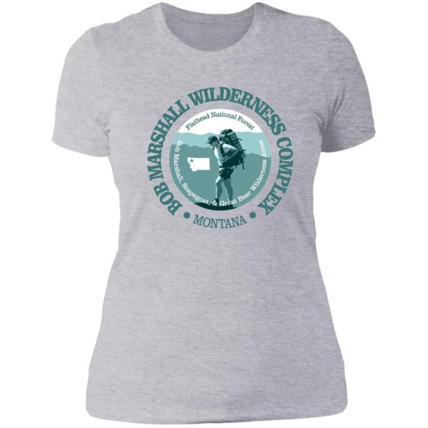 bob marshall wilderness complex (t) lady t-shirt