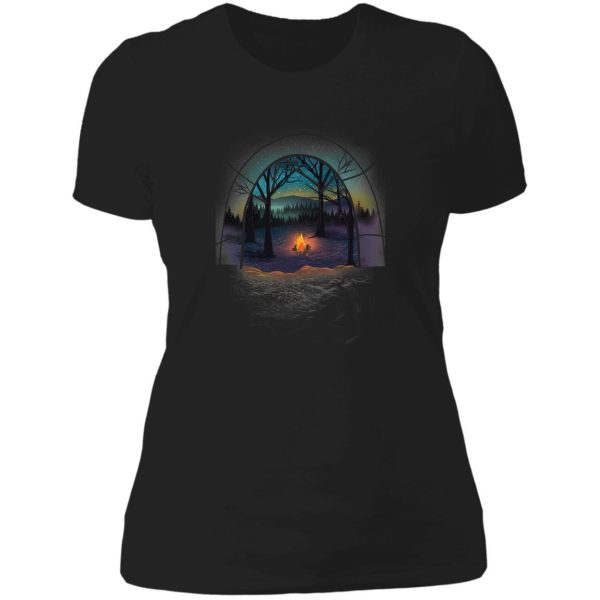 bonfire lady t-shirt