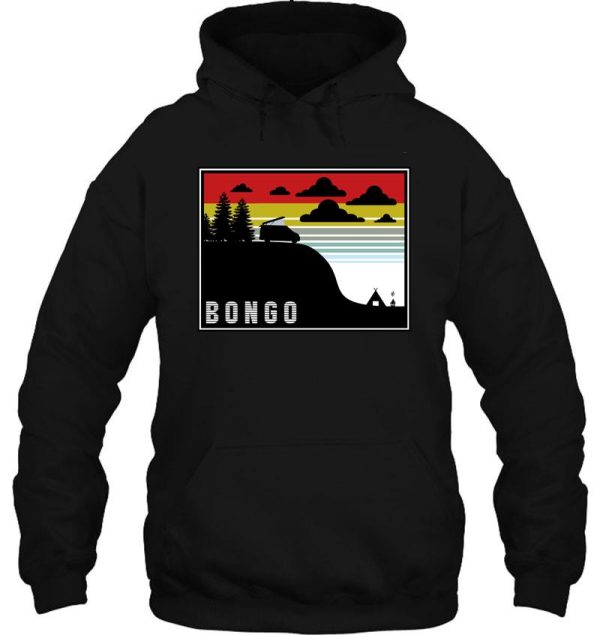 bongo sunset mazda bongo friendee ford freda campervan hoodie