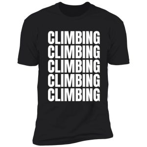 boulder climbing shirt