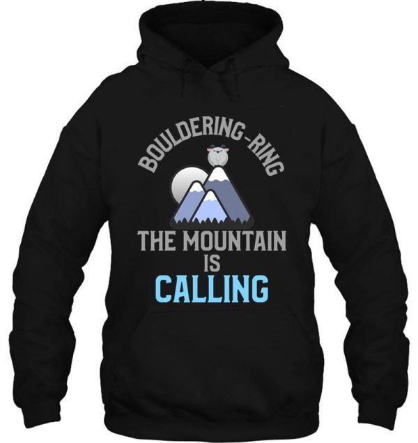 bouldering-ring hoodie