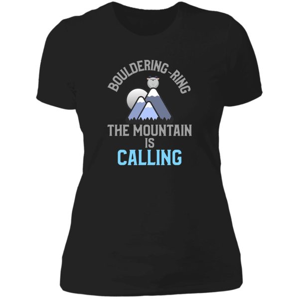 bouldering-ring lady t-shirt