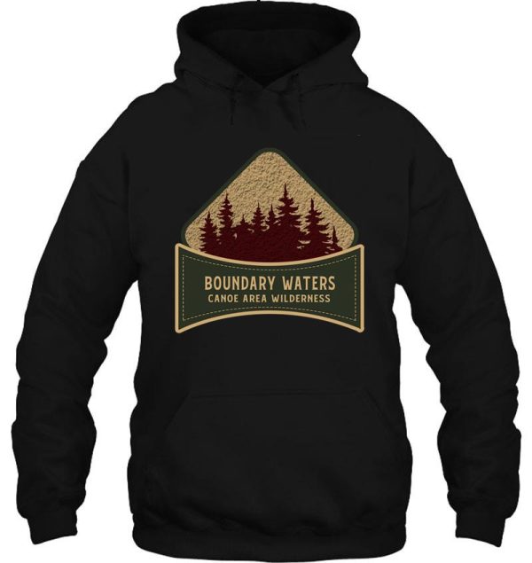 boundary waters canoe area wilderness hoodie