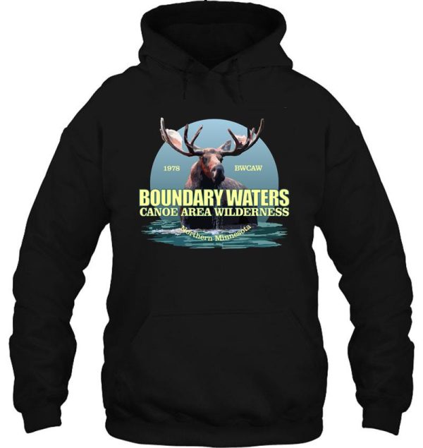 boundary waters caw (moose) hoodie