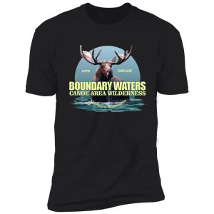 boundary waters caw (moose) shirt