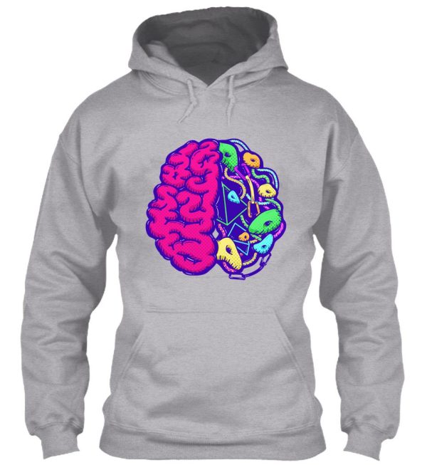 brain of climbing rock climbing hoodie