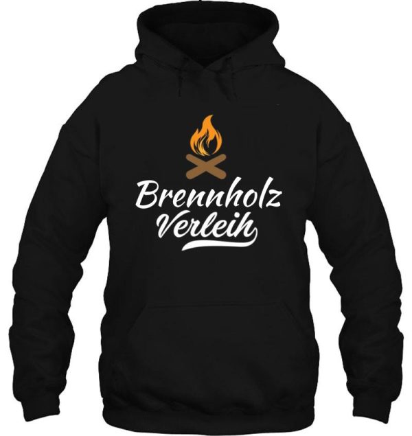 brennholzverleih hoodie