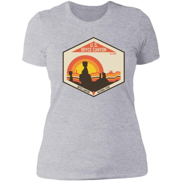 bryce canyon national park lady t-shirt