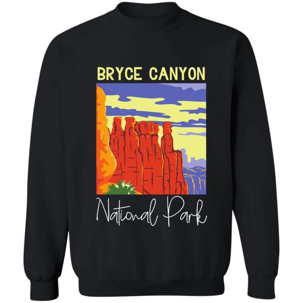 bryce canyon national park usa sweatshirt